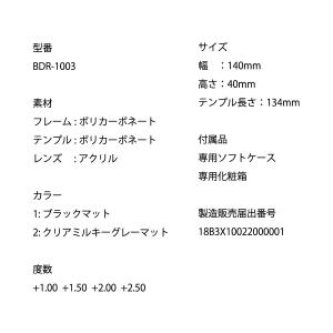 BEAMS DESIGN 老眼鏡 折りたたみ ...の詳細画像5