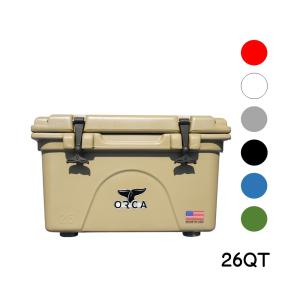 オルカ ORCA クーラーボックス 26QT (24.61L)  ハードクーラー 小型クーラー 全7色【od】｜glass-oner