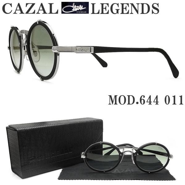 CAZAL LEGENDS カザールレジェンズ 644 011 サングラス マットブラック×シルバー...