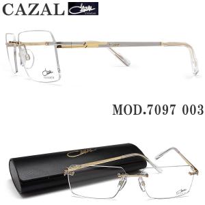 CAZAL カザール メガネフレーム 7097 001 縁なし ツーポイント CAZAL カザール メガネフレーム 7097 001 縁なし ツーポイント