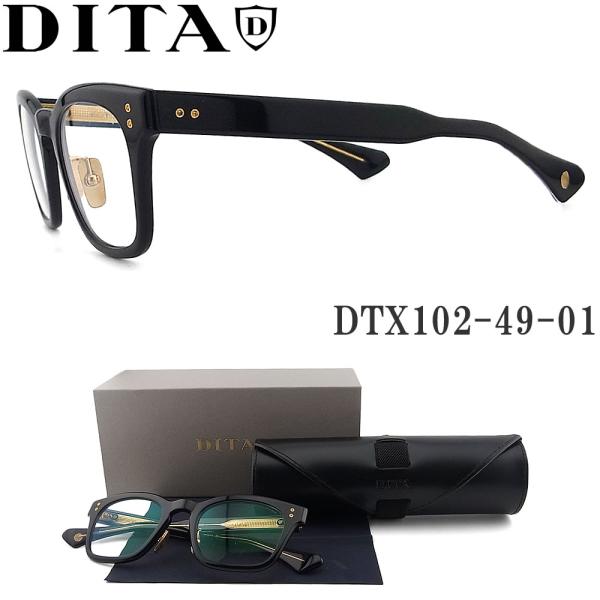 ディータ DITA メガネ DTX102-49-01 サイズ49 MANN 眼鏡 クラシック 伊達メ...