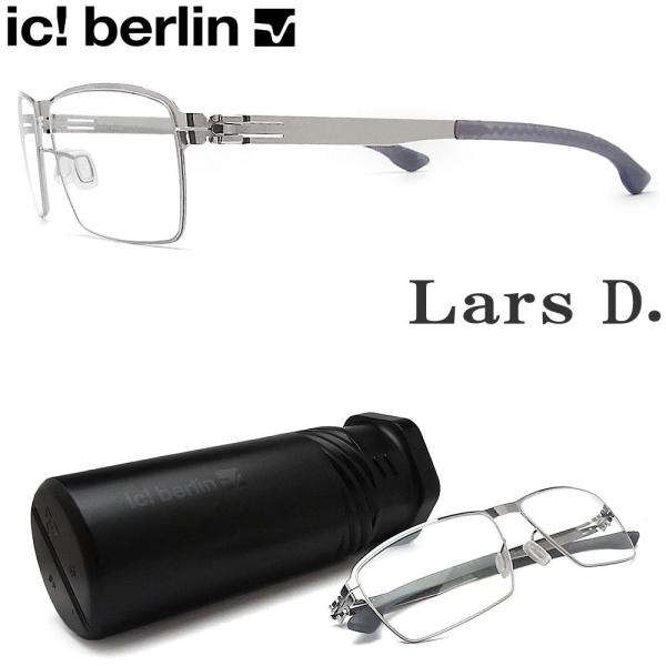 ic! berlin アイシーベルリン メガネ Lars D. ラースd Black ブラック 眼鏡...
