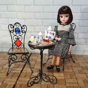 1/6ドール用 ミニチュア トルソー ステンドグラス リカちゃん ブライス