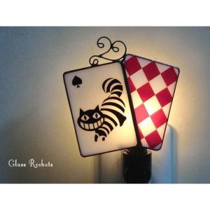 不思議の国のアリス Alice in Wonderland うさぎ ステンドグラス