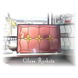 アンティークガラス ステンドグラス 窓 ドア ...の詳細画像3