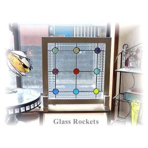 ステンドグラス・パネル「孔雀(くじゃく)」 : ティータイムギフトYahoo