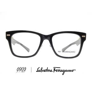 999.9 / Salvatore Ferragamo SF9016-001 フォーナインズ フェラガモ コラボ メガネ 9999