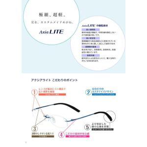 遠近両用メガネ 老眼鏡 度つき 度入り ふちな...の詳細画像1
