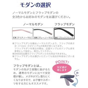 遠近両用メガネ 老眼鏡 度つき 度入り ふちな...の詳細画像4