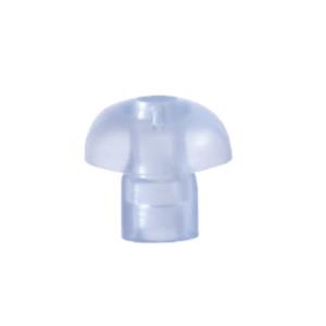 リオネット補聴器アクセサリー　ベント付き耳せん（水色）