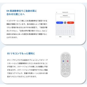 集音器 オリーブマックス 耳掛け型 充電式 O...の詳細画像5