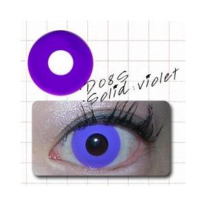 カラコン カラーコンタクトレンズ ソリッドバイオレット 紫 度なし コスプレ ハロウィン 1箱1枚入り Partyvi カラコン メガネ通販グラスコア 通販 Yahoo ショッピング