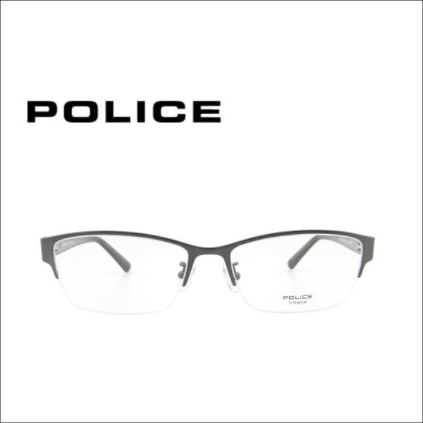 メガネフレーム メガネセット POLICE ポリス vplm46j-0g35 フレーム単品/度付きレ...