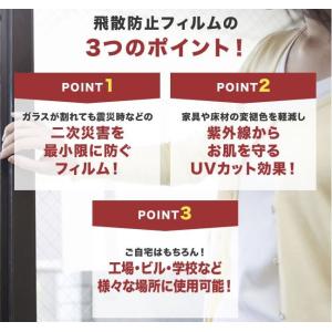 窓 ガラス 飛散防止 フィルム (HB-50N...の詳細画像4