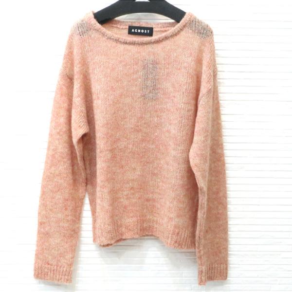 【agnost】アグノスト/モチモチかるふわニット/66344114/size:38 カジュアル セ...