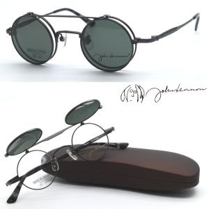 JL-1114 チタン製メガネ John Lennon 跳ね上げレンズサングラス john lennon】ジョンレノン JL-1114 col.2 跳ね上げ式メガネ 度付又は