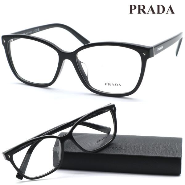 【PRADA】プラダ メガネ VPR 15Z-F col.1AB-101 度付又は度無レンズ標準装備...