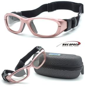 【REC SPECS】レックスペックス JPN61 col.MLPK メタリックピンク 子供用スポーツメガネ 度付又は度無しレンズ込【正規品】【送料無料】スポーツゴーグル｜glassgallery-is