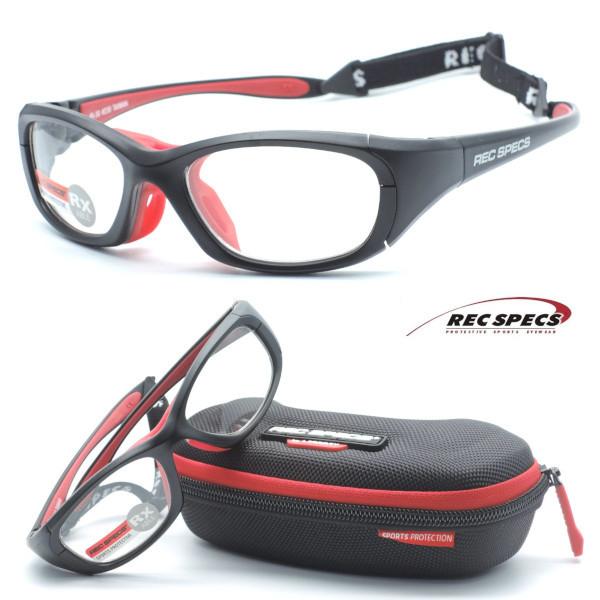 【REC SPECS】レックスペックス RS-50 #230 マットブラック 子供用スポーツメガネ ...