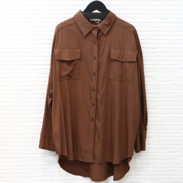 【ROSIEE】ロージー/Ry/Nyビッグシャツ/R571302/ size:FREE カジュアル上...