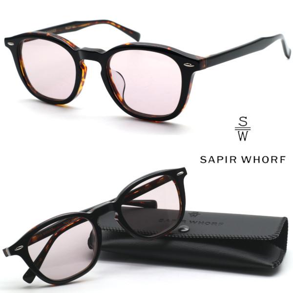 【SAPIR WHORF】サピアウォーフ model:MILES col.BK/DM-12 サングラ...