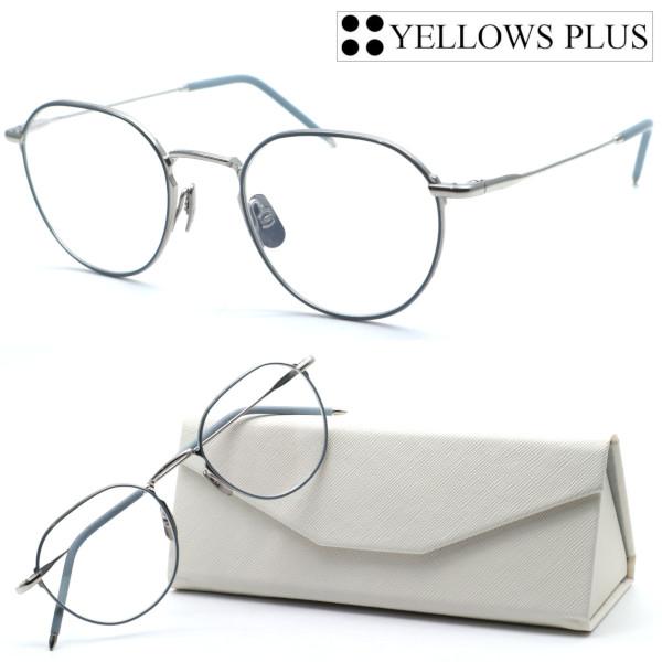 【YELLOWS PLUS】イエローズプラス メガネ JIM col.K1GB 度付又は度無レンズ標...