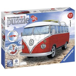 Ravensburger　ラベンスバーガー　3Dパズル　フォルクスワーゲン　サーファーエディション　162ピース　30×14×15cm　12516