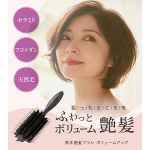 ドリーム プロイデア 熊本艶髪ブラシ ボリュー...の詳細画像1