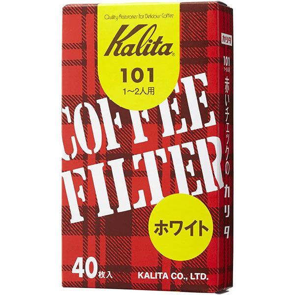 Kalita　カリタ　101ロシ　ホワイト　40枚　11037