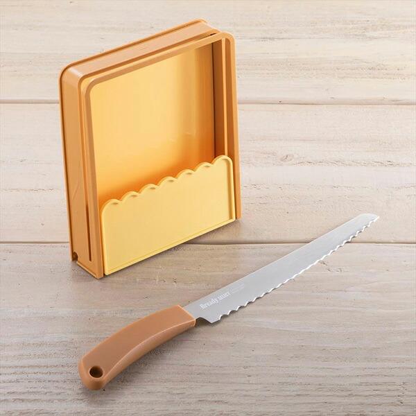 貝印　パン切りナイフ&amp;ガイドセット　DL-7029