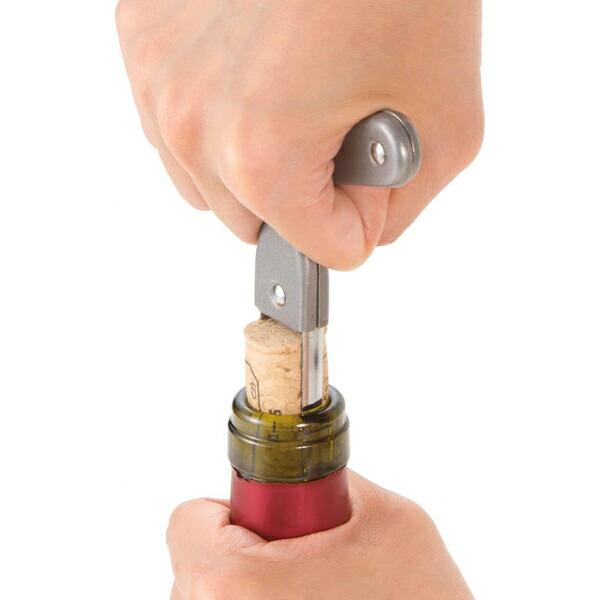 【メール便対応】貝印　KAI KITCHEN　コルクがキレイに抜けるワインオープナー　DH8227