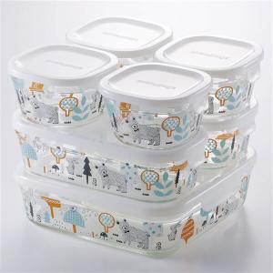 PYREX（パイレックス） イワキ (iwaki) パック＆レンジ システムセット