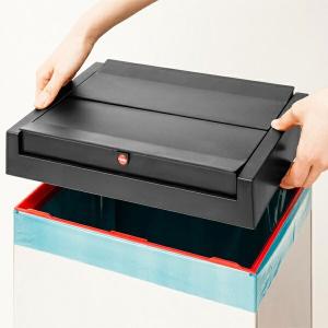 Hailo ハイロ ニュービッグボックス60L 黒 ブラック ゴミ箱 ごみ箱