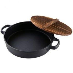 岩鋳（IWACHU） すき焼き鍋 南部鉄器 2〜3人用 ほほえみ 日本製 IH対応