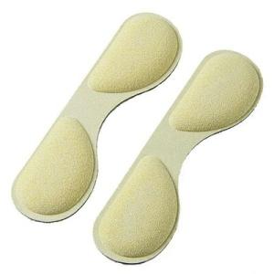 【メール便対応】アイメディア　やわらかかかとクッション仮止め付　ベージュ　靴ズレ　滑り止め　ハイヒー...