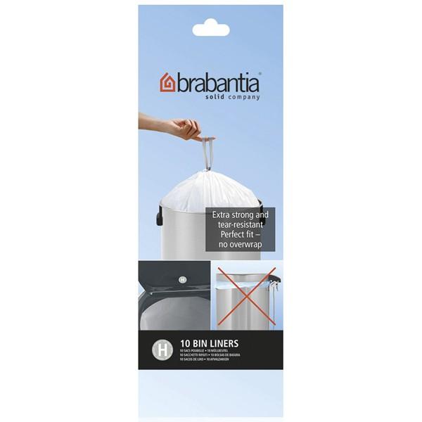 brabantia　ブラバンシア　ペダルビン　ゴミ袋　50L　Hサイズ　10枚入　24678-4