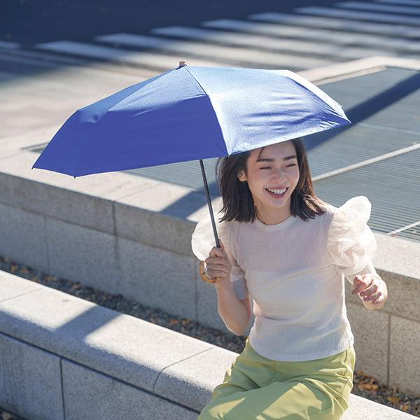 mabu　マブ　7本骨遮光折りたたみ傘　江戸