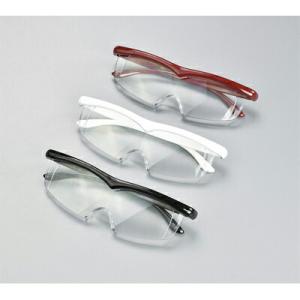 ヴィクトリー　メガネ型拡大鏡　ダブルルーペ　ワンタッチ取り換え　老眼鏡　おしゃれ