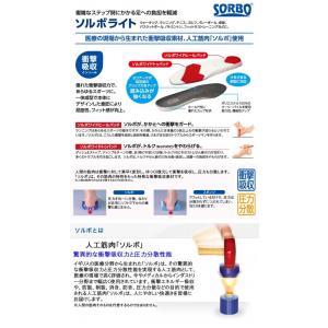【メール便対応】ソルボ ソルボライト インソールの詳細画像2