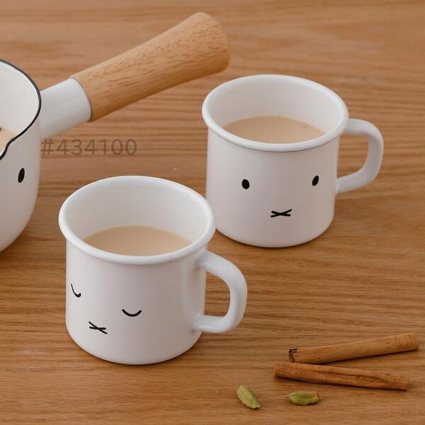 富士ホーロー　ミッフィーフェイスシリーズ　7cm　マグ