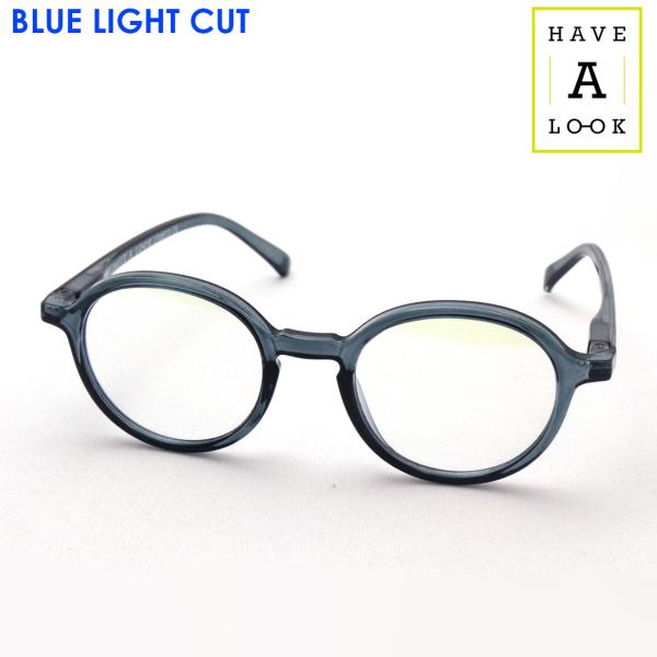 ハブアルック Have a look PCメガネ 老眼鏡 CIRCLE SLIM スモーク