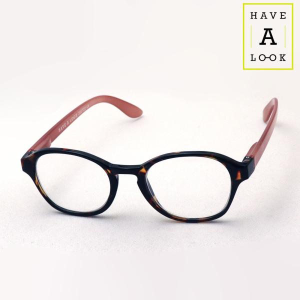ハブアルック Have a look 老眼鏡 CIRCLE トータスローズ