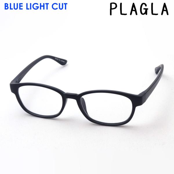 プラグラ PLAGLA ブルーライトカット メガネ PG-01BK-BLC スクエア