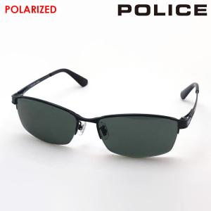 ポリス 偏光サングラス NewModel POLICE SPLM29J 531P JET スクエア｜glassmania