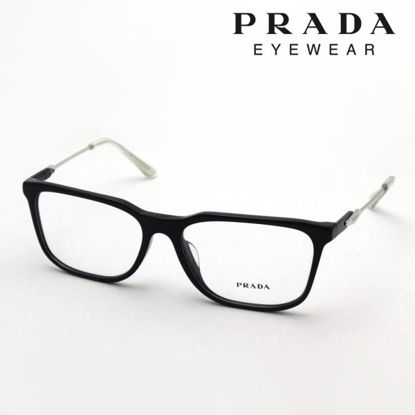 プラダ メガネ PRADA PR05ZVF 1AB1O1 スクエア