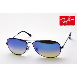 レイバン サングラス プレミア生産終了モデル Ray-Ban コクピット RB3362 0024O ブルーレンズ ティアドロップ｜glassmania