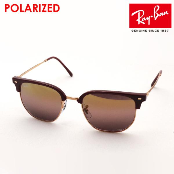 レイバン 偏光サングラス Ray-Ban ニュークラブマスター RB4416 6654G9 RB44...