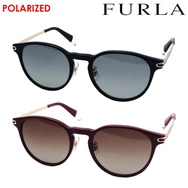 フルラ 偏光サングラス 復刻別注モデル FURLA SFU744J ボストン レディース