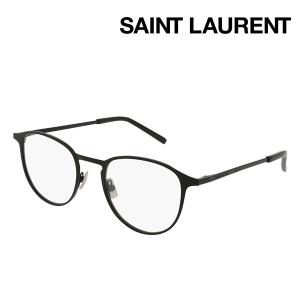 SAINT LAURENT サンローラン メガネ SL124 001 ラウンド : グラス 