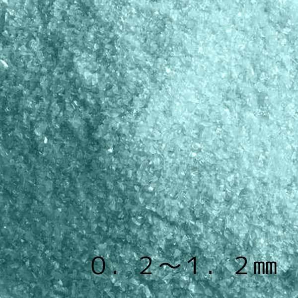 フリット 0144 約450g ティールグリーン ブルズアイ ガラス フュージング